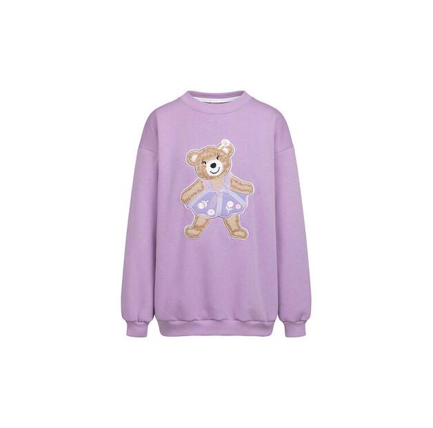 Толстовка оверсайз Bejbi Story Margaret Teddy без капюшона EU L_XL