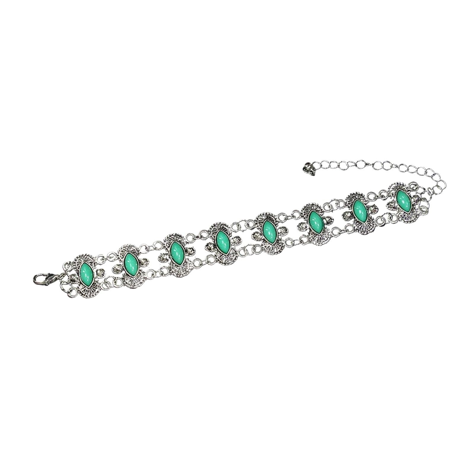 

Винтажная мода богемный винтажный браслет персонализированный браслет браслет One Size зелёный