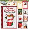 Tragbarer Speicher für Bargeld Weihnachtsgeschenk-Kartenbuch, 7" x 5" Spiralgebunden Frohes Kreatives Feiertags-Souvenirbuch Heftchen, Grußalbum,