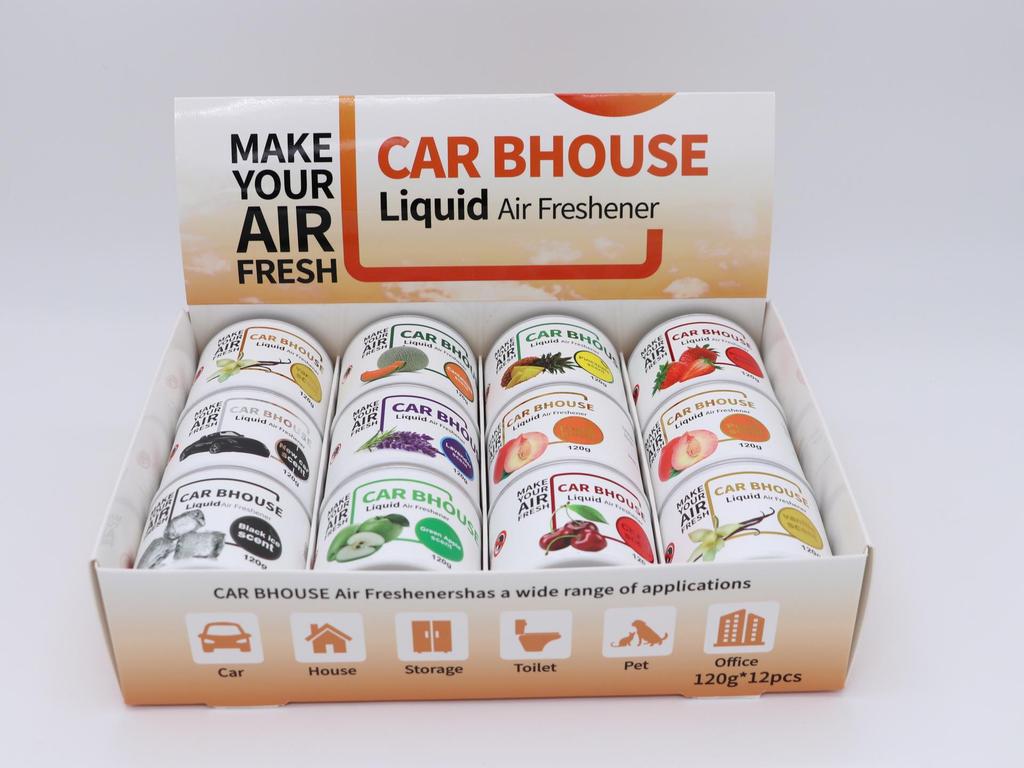 Car Essential Oil Aroma Diffuser Jar - Air Freshener for Home & Car Seat Ornament