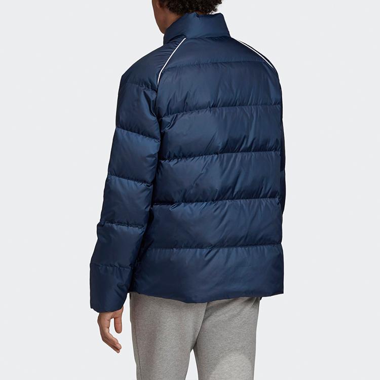 Adidas Originals Adicol Jacket 1 Warm Solid Color Down Jacket With Stand-Up Collar Men Jackets College-Navy-Blue ED5838