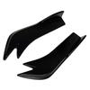 Universal Car Rear Bumper Spoiler Canards Fins Anti-Crash Diffuser Lip Wrap Kits