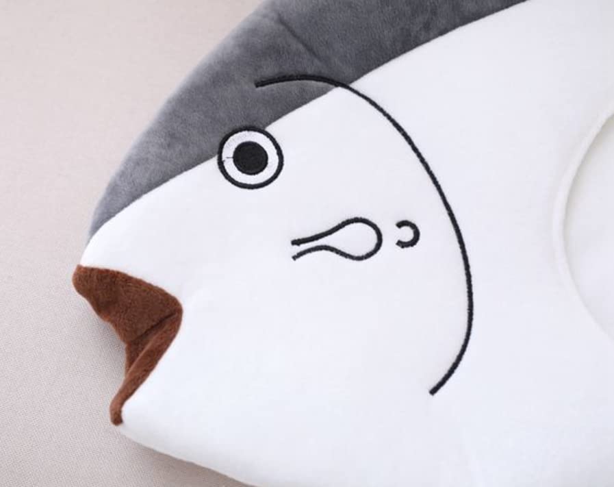 [DOKiDOKi] Bonito Thunfisch Kopfbedeckung Cosplay Kostüm Hut Kigurumi Kostüm Fotoshooting Lustige Veranstaltung Partyzubehör Halloween Bankett Jahresendparty