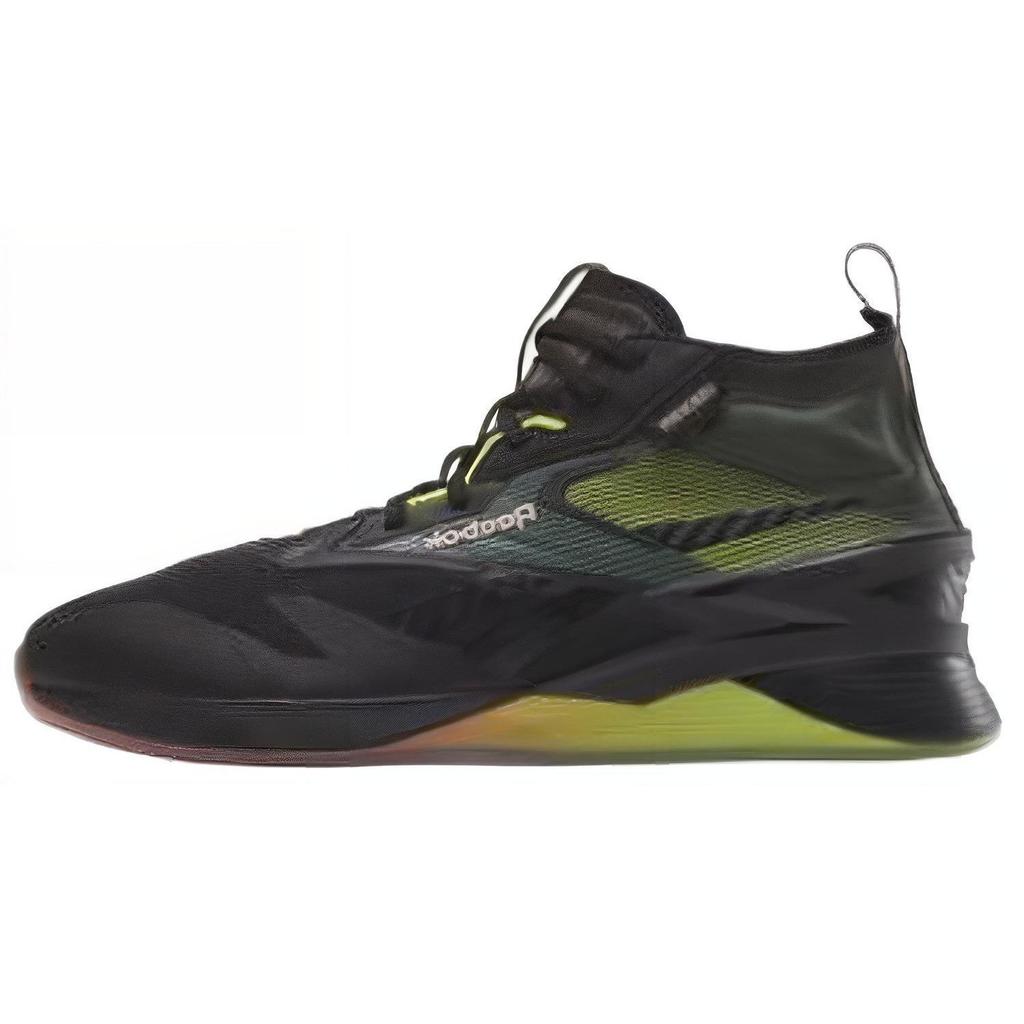 Reebok Nano Unknown Comfortable Low-Top Training Shoes Unisex Sneaker Black Green 100074116