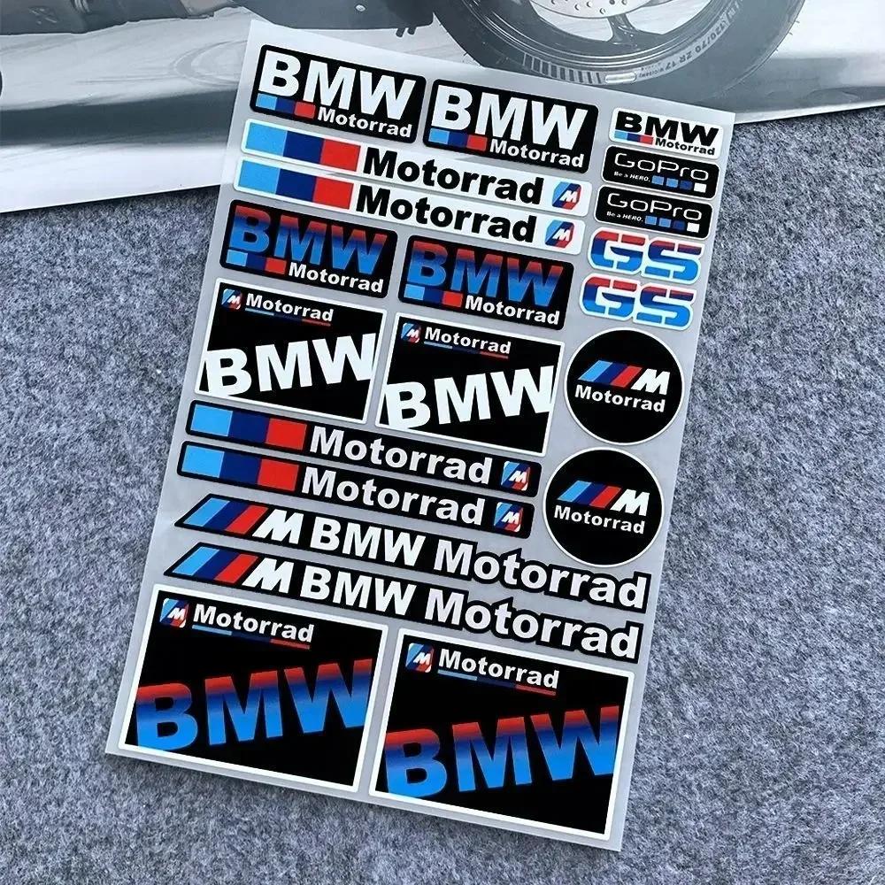 Beliebte Neue Motorradaufkleber Geeignet für BMW Modifizierte Aufkleber Stoßdämpfer Kraftstofftank Seitenkoffer Heckkoffer Reflektierende Aufkleber