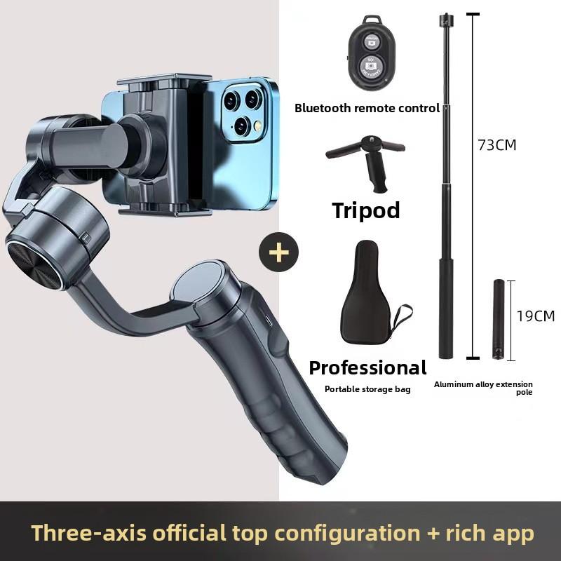 F6 Three-axis Mobile Phone Gimbal Anti-shake Handheld Stabilizer Intelligent Video Live Vlog Shooting Artifact