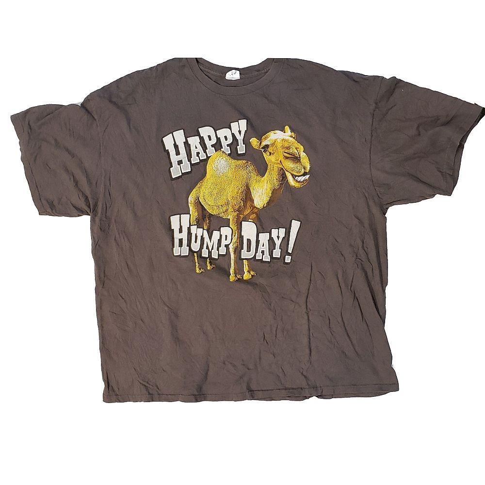 Happy Hump Day! Camel T-Shirt  - 3X Unisex T-Shirt L