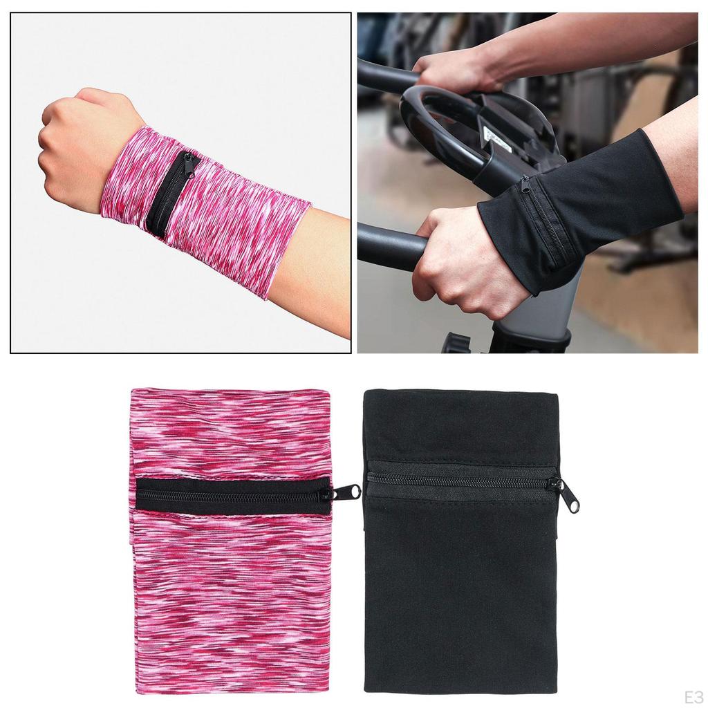 Active Lifestyle Wrist Pouch for Jogging and Fitness
