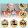Stunning British King Charles Commemorative Coin Collection In Gift Box