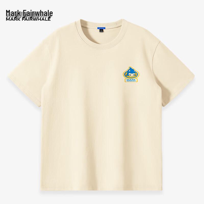 

Mark Fairwhale Men s Heavyweight Cotton Whale Print T-Shirt 2XL