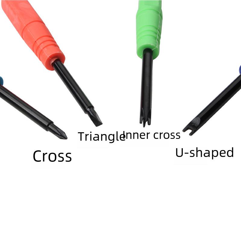 Y-Shaped & U-Shaped Triangular Special Screwdriver Set for Bullet Head Plug-in Board
