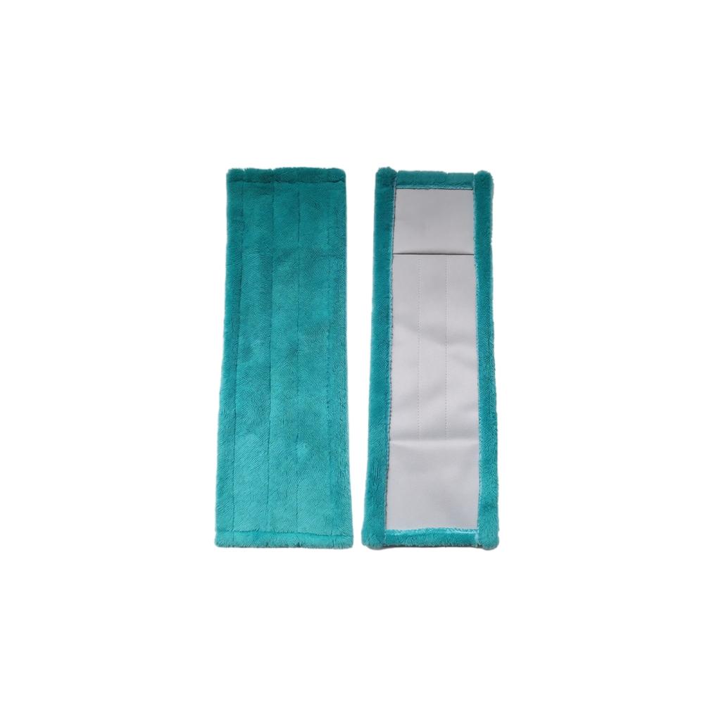 Microfiber Flat Mop Replacement Pads for Wet and Dry Cleaning Suitable for Various Floor Types Durable and Reusable Mop Cloths with Secure Attachment