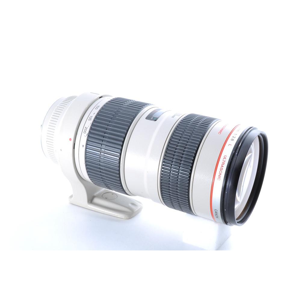 Canon EF 70-200mm F/2.8 L USM Lens Canon w/Hood Caps from Japan