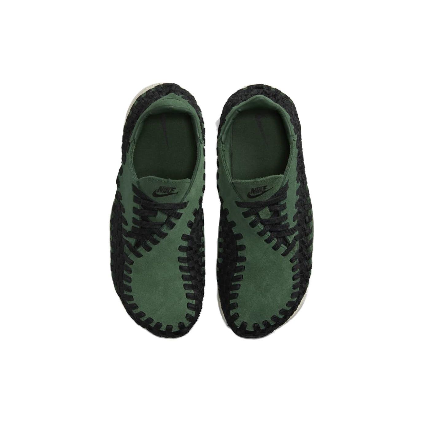Nike Женские кроссовки Air Footscape Woven Fir Green Black Phantom FN3540-300 39 — фото 4