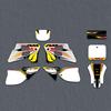 NICECNC For Suzuki RM 125 RM 250 1993 1994 1995 Motorcycle Full Set Graphics Background Decals Sticker Customize Decoration
