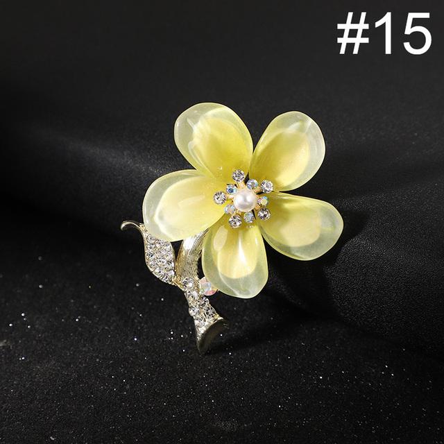 

Броши в виде ракушек и жемчужных цветов для женщин, элегантная хрустальная брошь, булавка, свадебные украшения, высокое качество, корсаж, ювелирные аксессуары