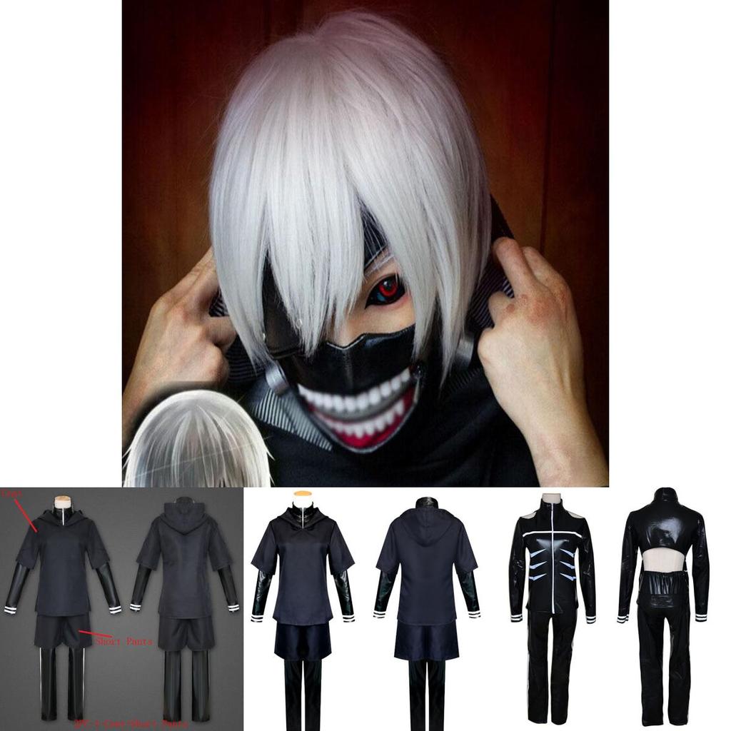 Tokyo Ghoul Kaneki Ken Hoodie Sweater Cosplay Costume With Exquisite Workmanship And Breathable Fabric For Ultimate Comfort