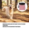 Dog Treat Pouch Collapsible Dog Walking Bag with Built In Poop Bag Dispenser for Travel Walking Outdoor