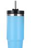 Stainless Steel Vacuum Insulated Tumbler with Straw Polished Glossy Keeps Hot Cold Car Vacuum Insulated Cup