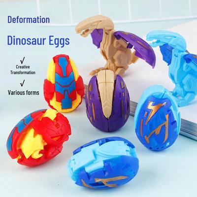 Іграшки-яйця динозаврів, що трансформуються - Асорті фігурок динозаврів-монстрів для дітей