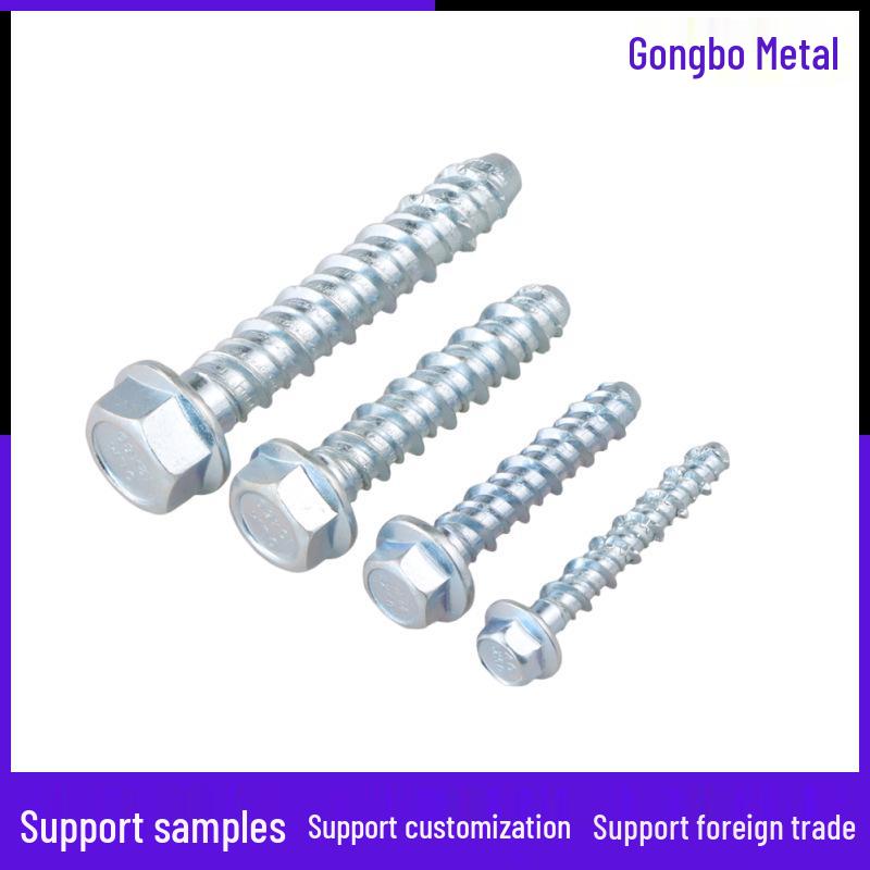Hex Flange Head Self-Tapping Concrete Anchor