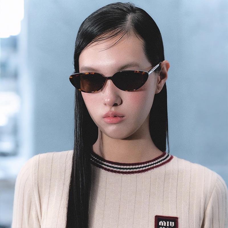 1/4pcs Cat Eye Sunglasses Women Men Retro UV Protection Vintage Small Frame Eyewear Oculos De Sol Fashion Shades