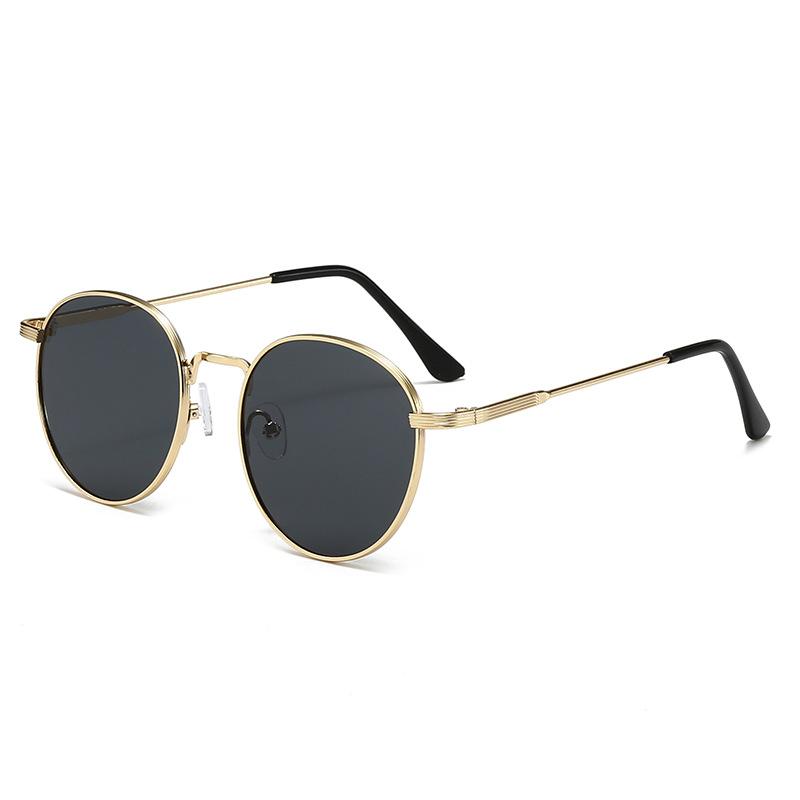 

Non-polarized Retro Round Metal Frame Sunglasses Eyewear for Men and Women Metal Frame Sun Glasses