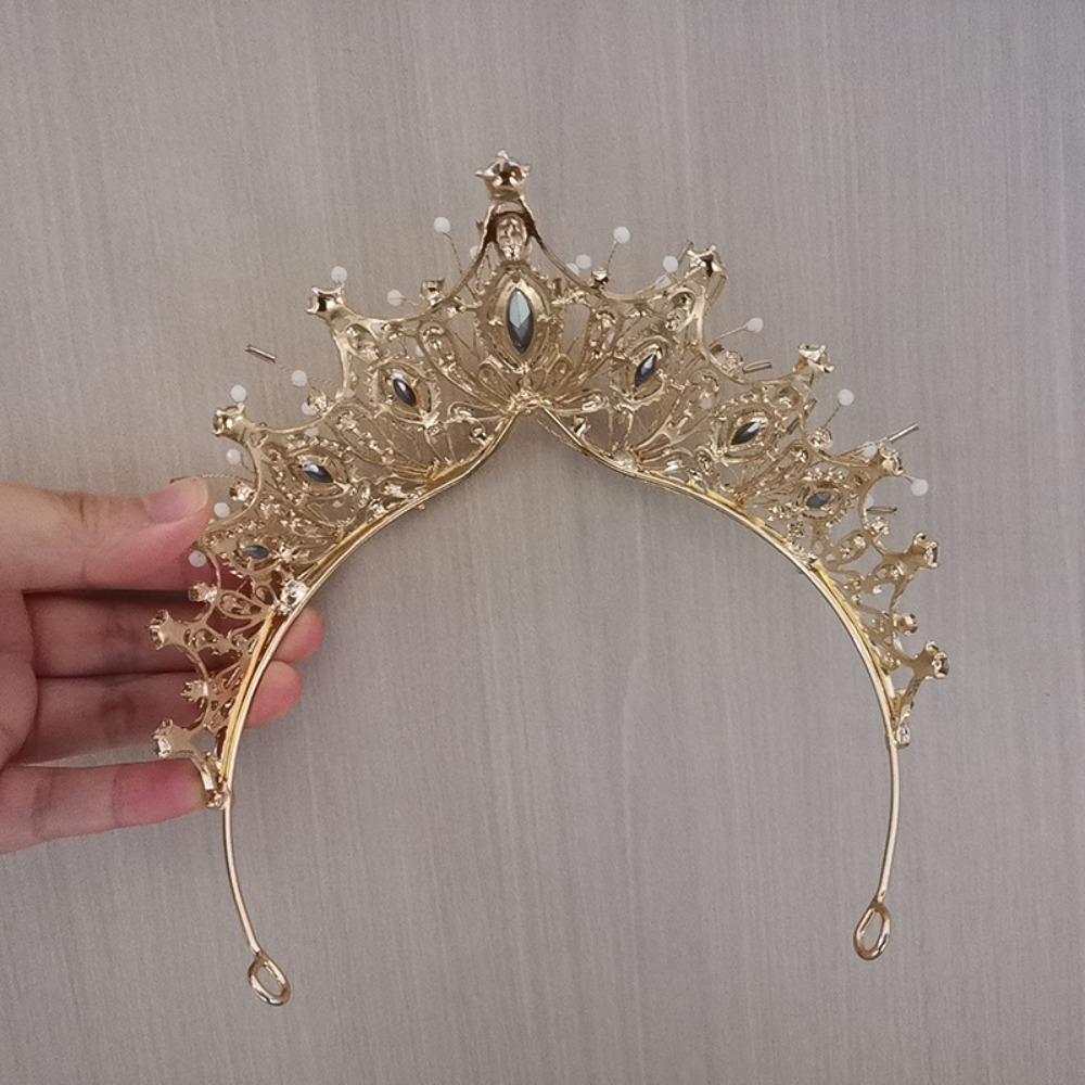 Elegant Bridal Tiaras Sparkling Rhinestone Diadem Bride Wedding Tiaras  Pageant Events