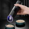 Electric Salt And Pepper Grinder Gravity Sensor Spice Mill Adjustable Coarseness Grinder Battery Powered Kitchen Gadget