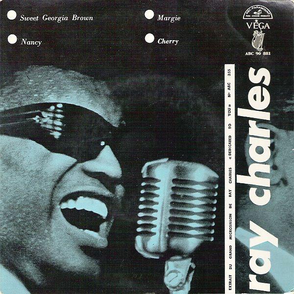 

7inch Record RAY CHARLES - Sweet Georgia Brown ABC4590881 ABC-Paramount, 1961 France Jazz Used