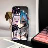 ReZero Rem Phone Case Silicone Soft For IPhone 17 Air 16 15 14 13 12 11 Plus Pro Max Plus
