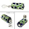 Venetian Lampwork Bead Antique Beads SILVER925 Pendant Necklace Millefiori Venetian Trade Beads European Handmade Beads Roll Chain Necklace 50cm