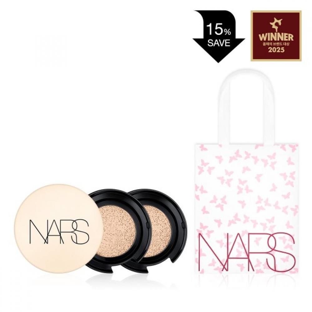 Nars Pure Radiant Protection Aqua Glow Cushion Double Set Namsan