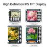 0.96/1.3/1.44/1.8-inch TFT IPS Color Screen LCD Display Module with 4 Buttons ST7735 / ST7789 Driver Interface SPI