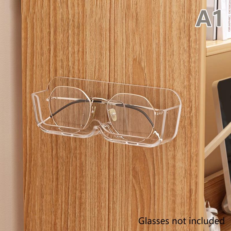 

1 шт. Органайзер-подставка для очков, настенный держатель для очков, украшение для гардероба, коробка для хранения, органайзер для солнцезащитных очков A1