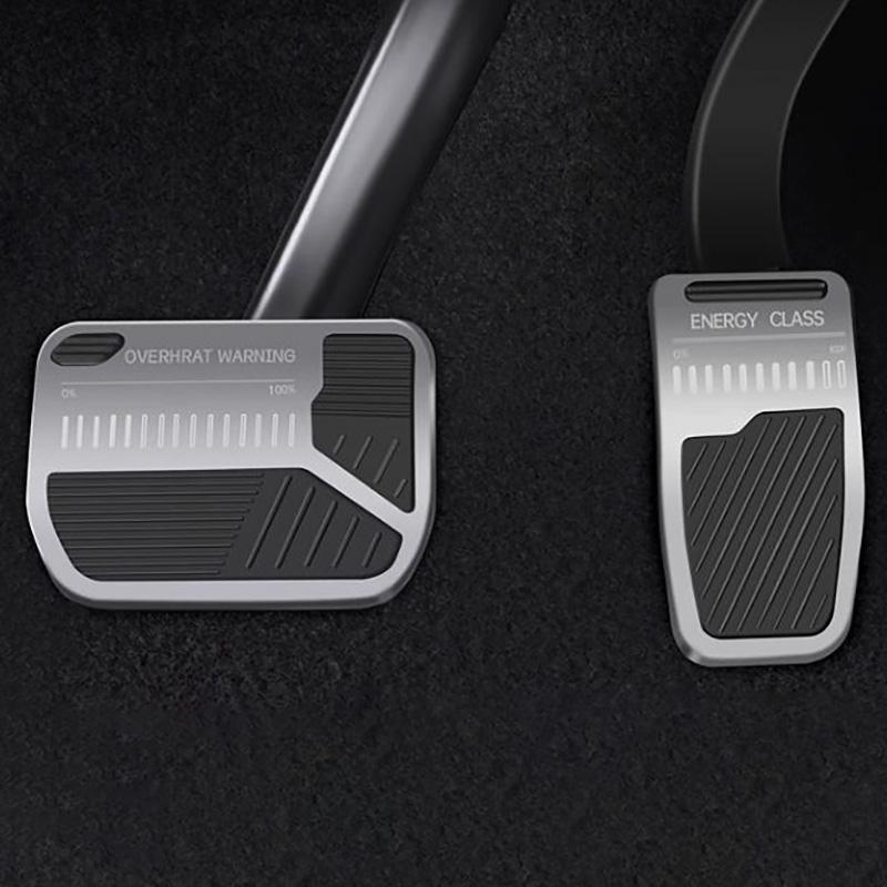 For Tesla Model Y 3 Car Foot Pedal Pads Covers New ABS PC Accelerator Brake Rest Pedal Accessories