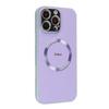 Plain Leather Magnetic Mobile Phone Case for iPhone16PROMAX Anti-drop 14/13/12 Wireless Charging Leather Pattern Case