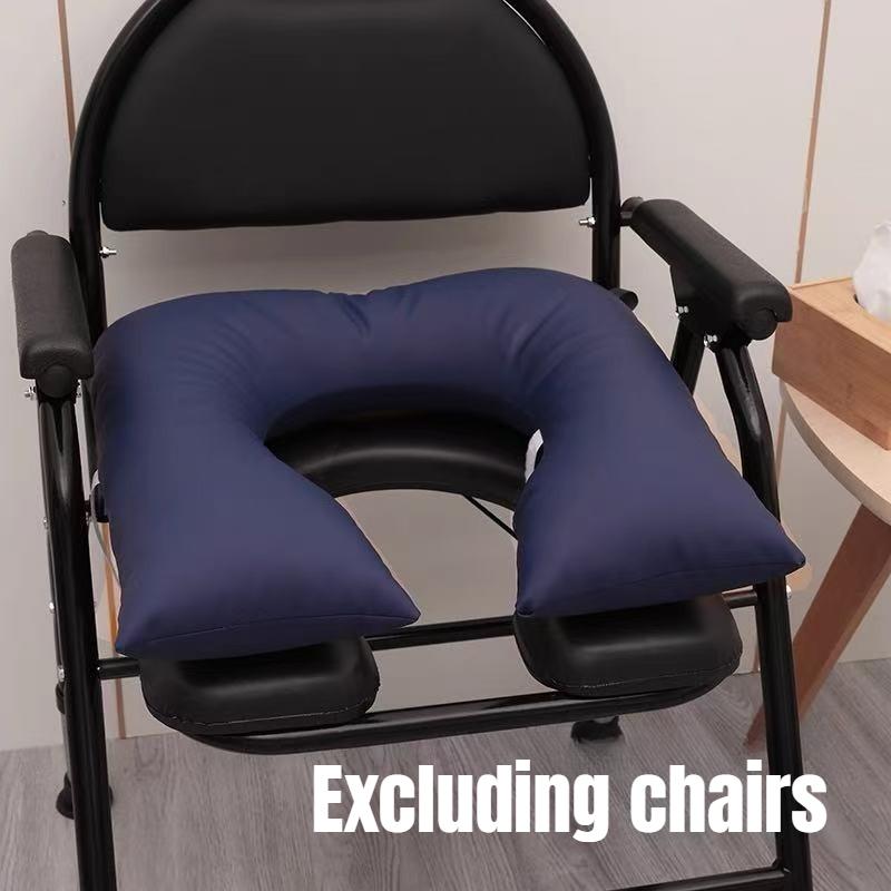 Elderly Toilet Seat Cushion, Thickened Raised Waterproof Toilet Seat Cover, Pressure Sore Prevention Padded Mat, Easy to Clean
