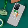 Funda con diseño de zanahoria y verduras para POCO F5 X5 X3 Pro X4 F4 GT F3 M5s C40, funda para Xiaomi 13 12 Lite 11T 12T Pro 12X