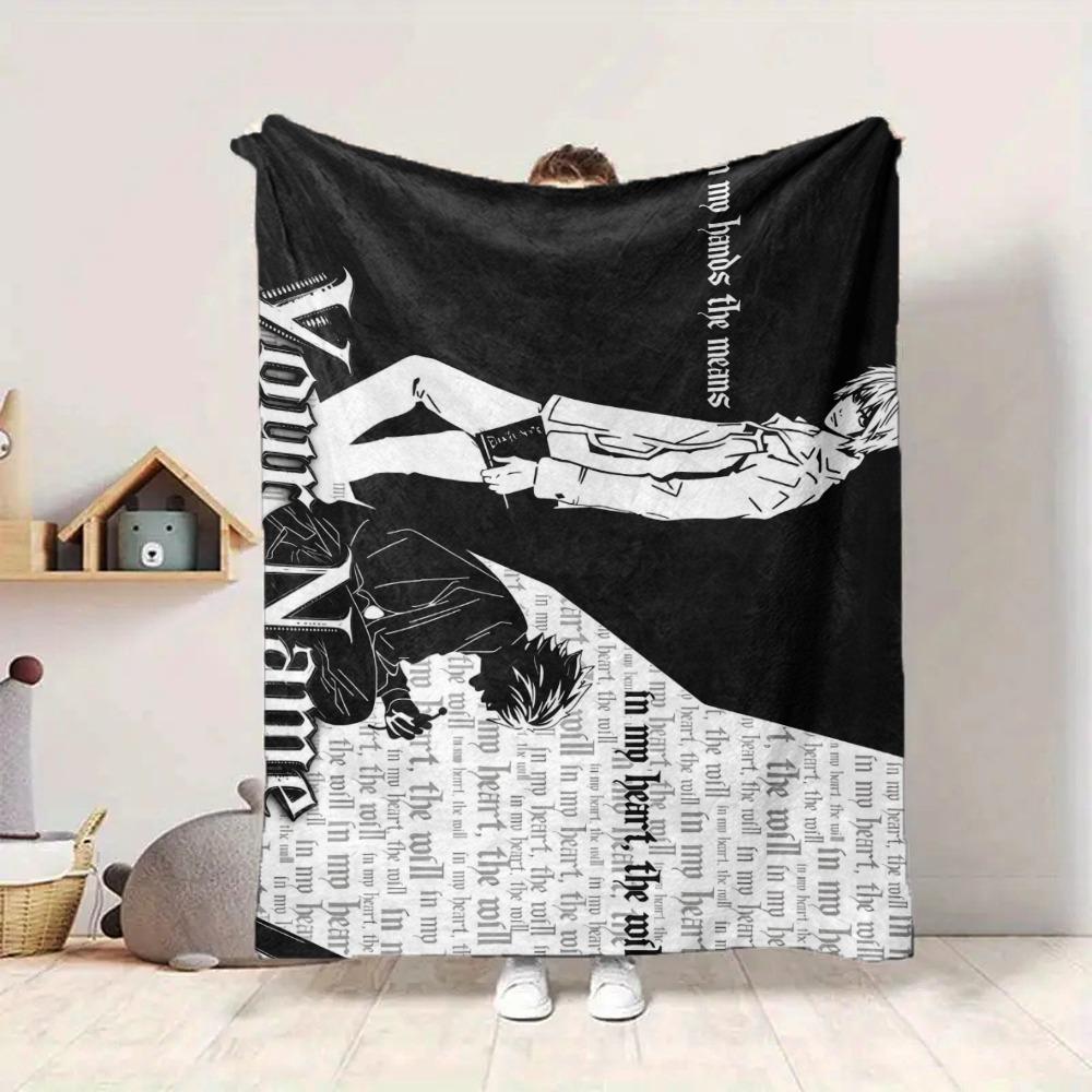 Custom 1Pc Name Heart Fleece Flannel Blanket Soft Warm Cozy Office Throw For Bedroom Couch Travel Birthday Xmas Gift