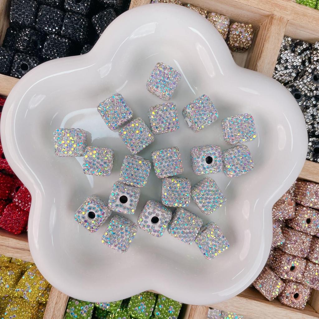 Handmade Rhinestone Crystal Beads for DIY Jewelry: Diamond Ball, Spacer, Pendant Materials