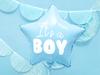 It' a Boy Star Foil Balloon, 45cm, Blue 1pc