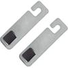 Car Seat Back Hook Metal With Suede Universal Vehicle Headrest Hangers Interior Storage Organizer For Purse Handbag Coat Grocery Bags 2 Pack Light