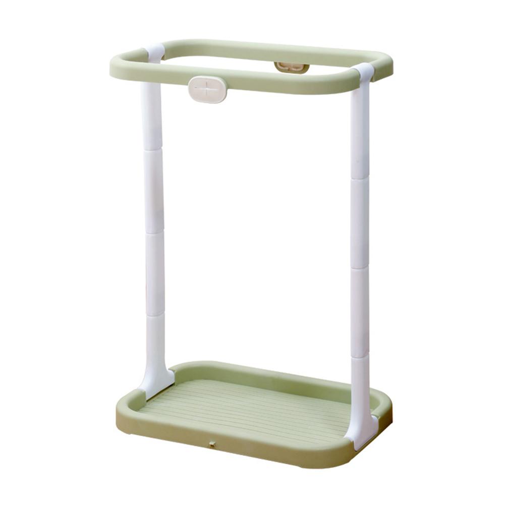 Plastic Bin Bag Stand Adjustable Height Garbage Bag Holder Frame with Bags Portable Trash Bag Stand for Garden Yard Lawn
