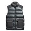 Vest Men's Winter Warm Small Stand-up Collar Cotton Clothes Korean Version Slim-fit Vest Casual Sleeveless Bread Clothes