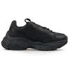 New MLB Big Ball Chunky Sneakers Unisex Low Top Black 32SHC9011-50L