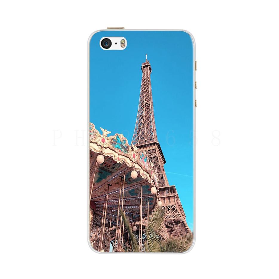 Case For iPhone 5 5S SE Case Silicone Soft TPU Cute Cartoon Pattern Protector Shell For iPhone 6 6S 5 iPhone6S Case Cover Fundas