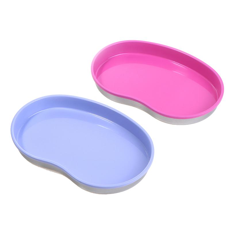 1Pcs Stainless Steel Nail Art Equipment Plate Doctor Surgical Dental Tray False Nails Dish Tools Cosmetic Storage Tray