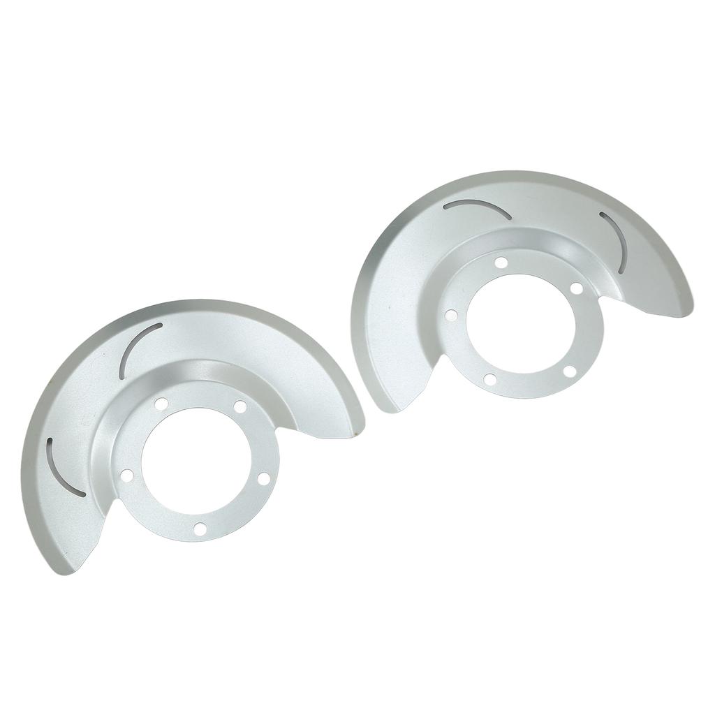 Paire Cache-poussière de protection de disque de frein avant 7679BDS Remplacement pour Bronco F150 4X4 Dana 44 1976‑1979