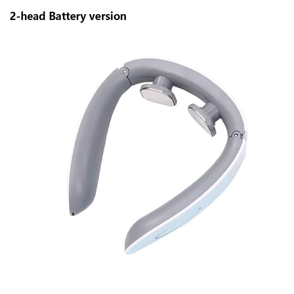 Portable Tens Neck Care Massager 2 4 6 Heads With Voice Control And Heating Function For Shoulder Neck Fatigue